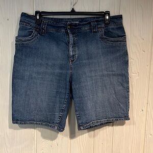 North Crest Denim Shorts Size 16W